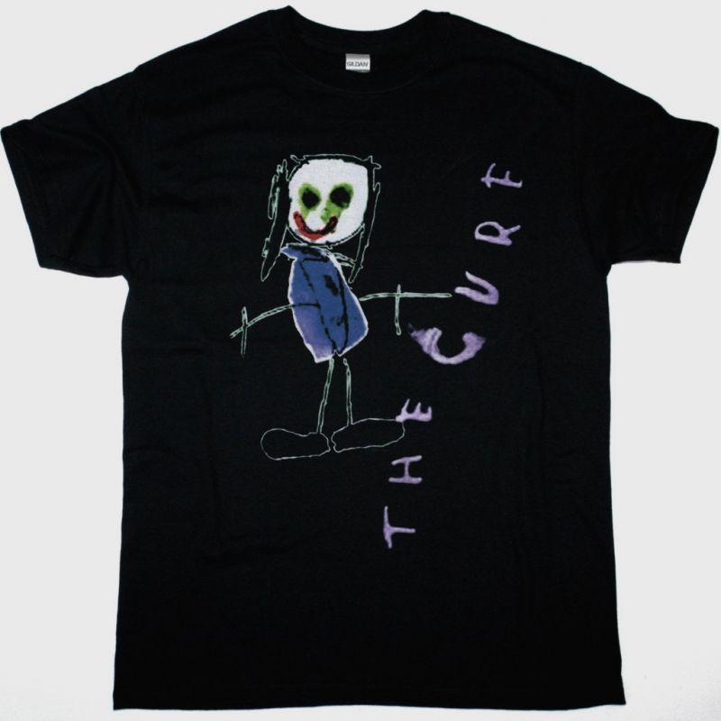 THE CURE SHIRT NEW BLACK T-SHIRT