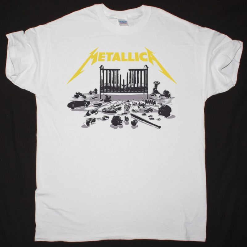 METALLICA 72 SEASONS NEW WHITE T-SHIRT