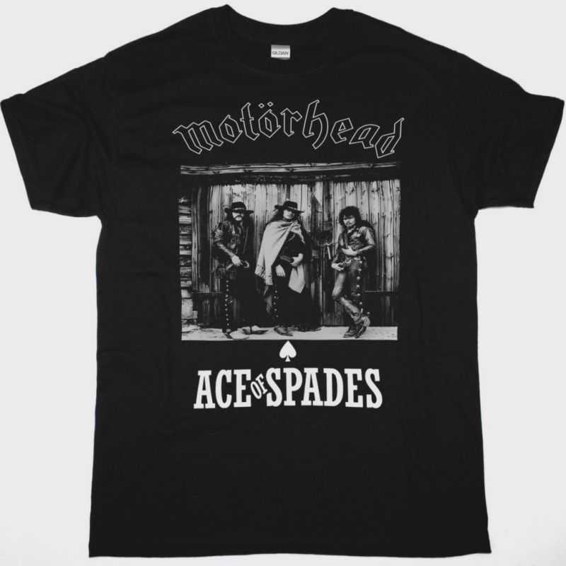 MOTORHEAD ACE OF SPADES POSTER NEW BLACK T-SHIRT