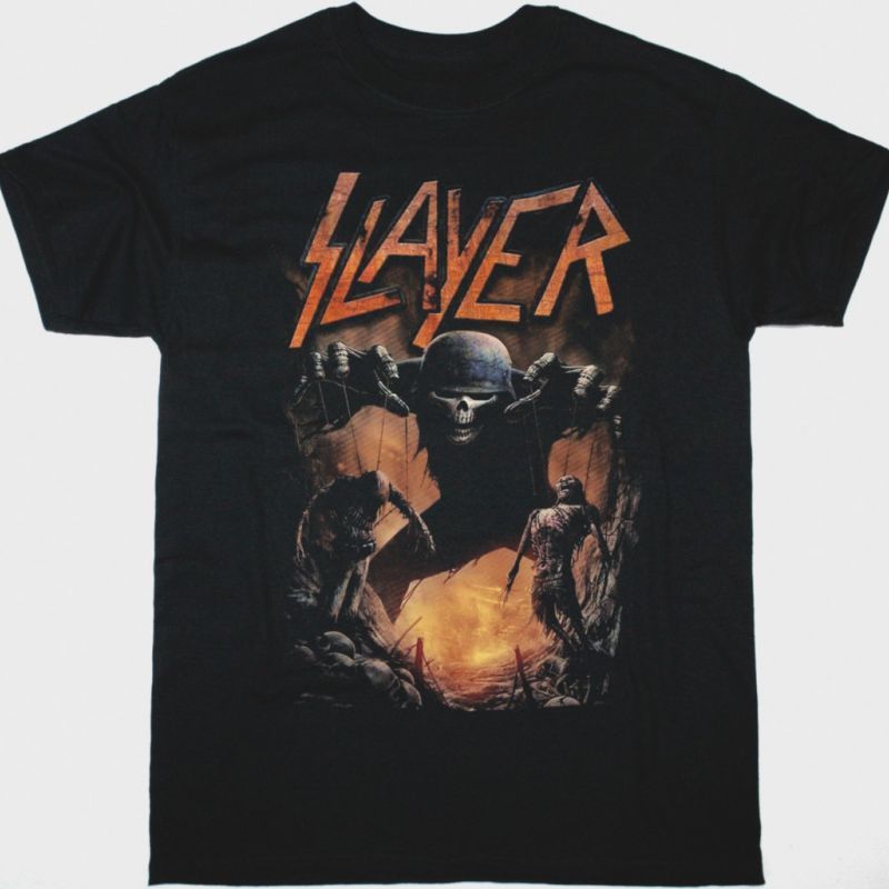 SLAYER MANDATORY SUICIDE NEW BLACK T-SHIRT