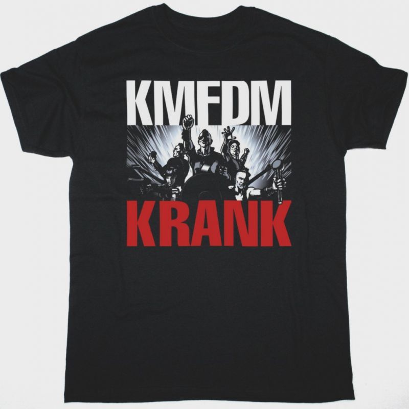 KMFDM KRANK NEW BLACK T SHIRT