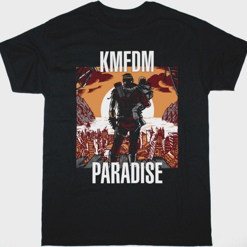 KMFDM PARADISE NEW BLACK T SHIRT