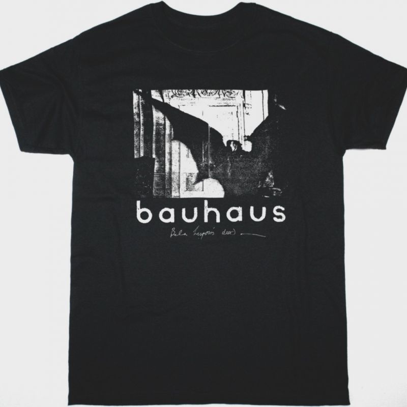 BAUHAUS BELA LUGOSI'S DEAD NEW BLACK T-SHIRT