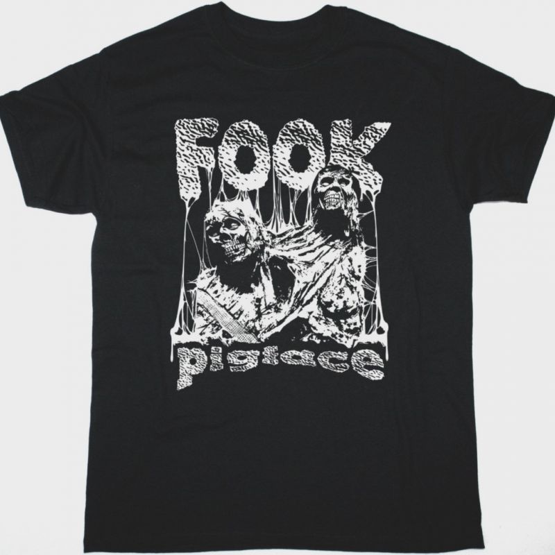 PIGFACE FOOK NEW BLACK T-SHIRT