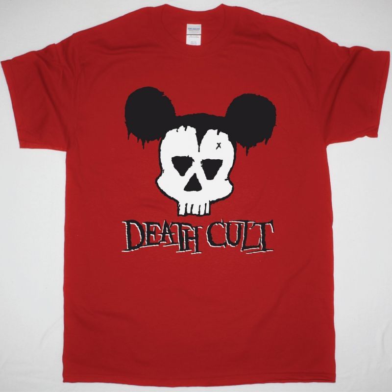 DEATH CULT RED LOGO NEW RED T-SHIRT