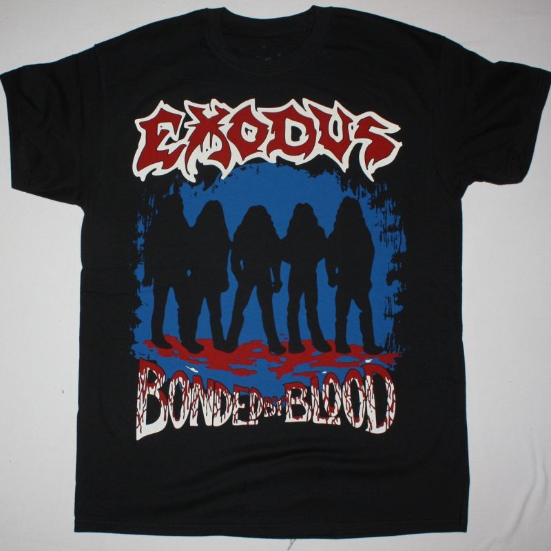 EXODUS BONDED BY BLOOD NEW BLACK T-SHIRT