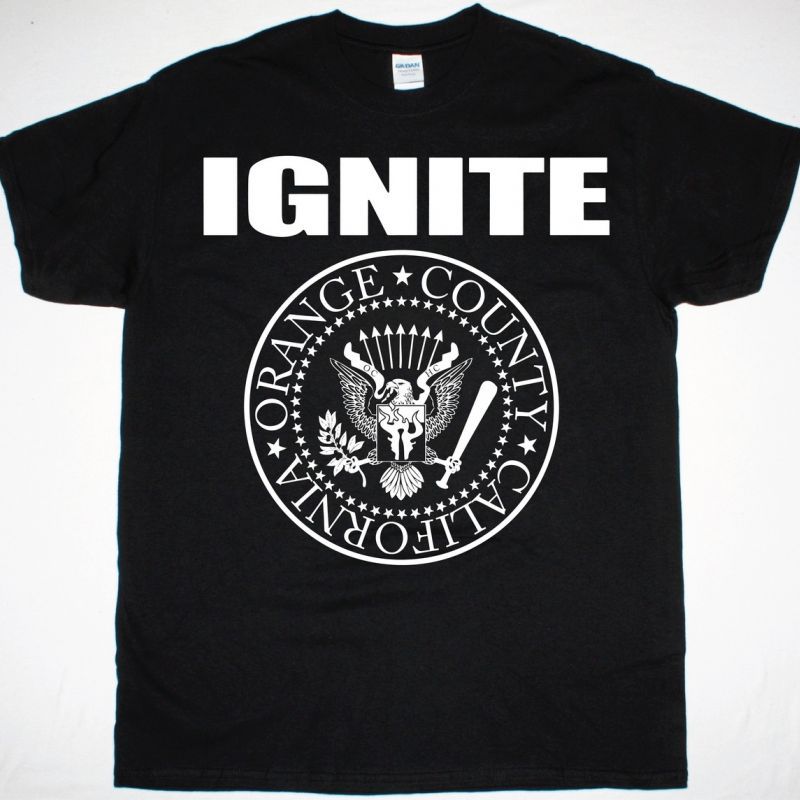 IGNITE PRESIDENT NEW BLACK T SHIRT
