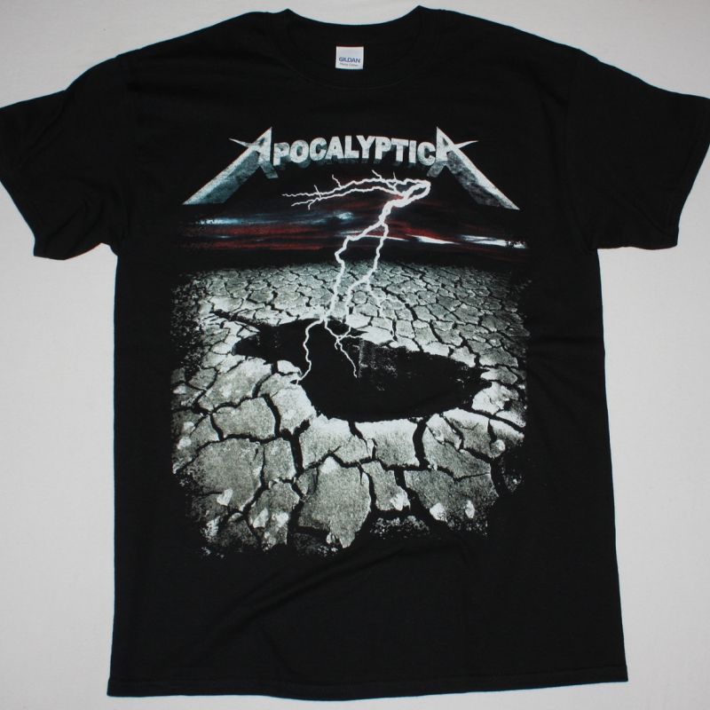 APOCALYPTICA SCROCHED EARTH NEW BLACK T-SHIRT