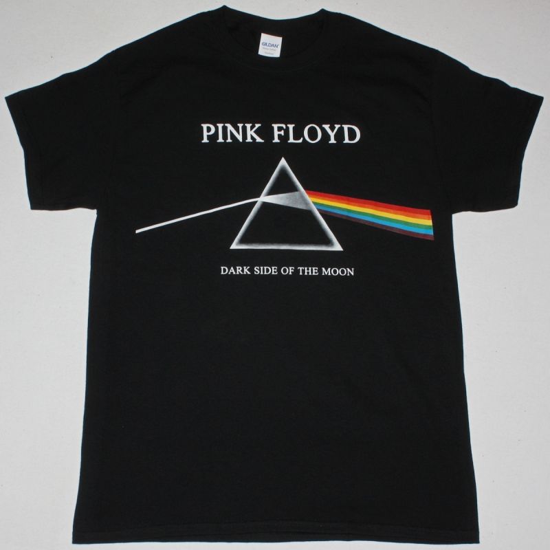 PINK FLOYD DARK SIDE OF THE MOON NEW BLACK T-SHIRT