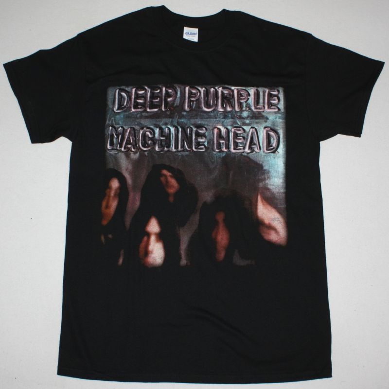 DEEP PURPLE MACHINE HEAD NEW BLACK T-SHIRT