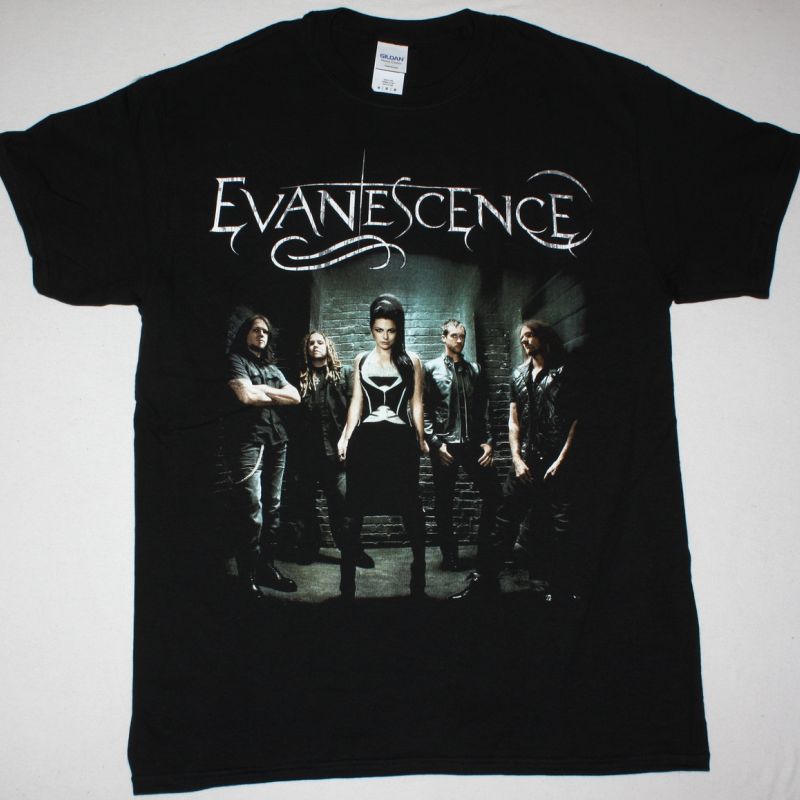 EVANESCENCE BAND NEW BLACK T SHIRT