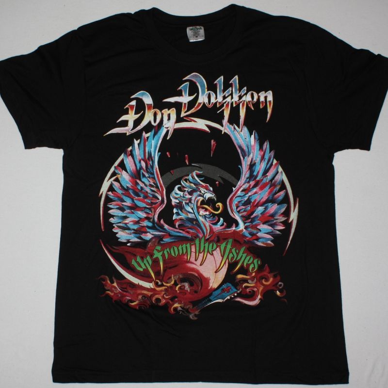 DON DOKKEN UP FROM THE ASHES NEW BLACK  T-SHIRT