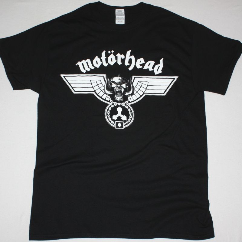 MOTORHEAD HAMMERED LOGO NEW BLACK T-SHIRT