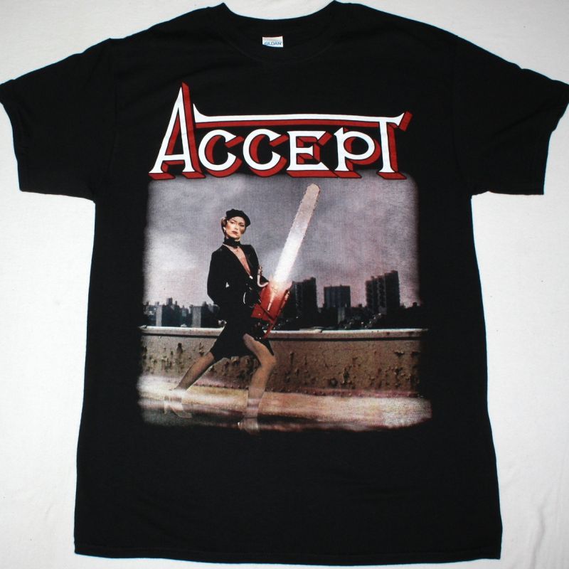 ACCEPT ACCEPT 1979 NEW BLACK T-SHIRT