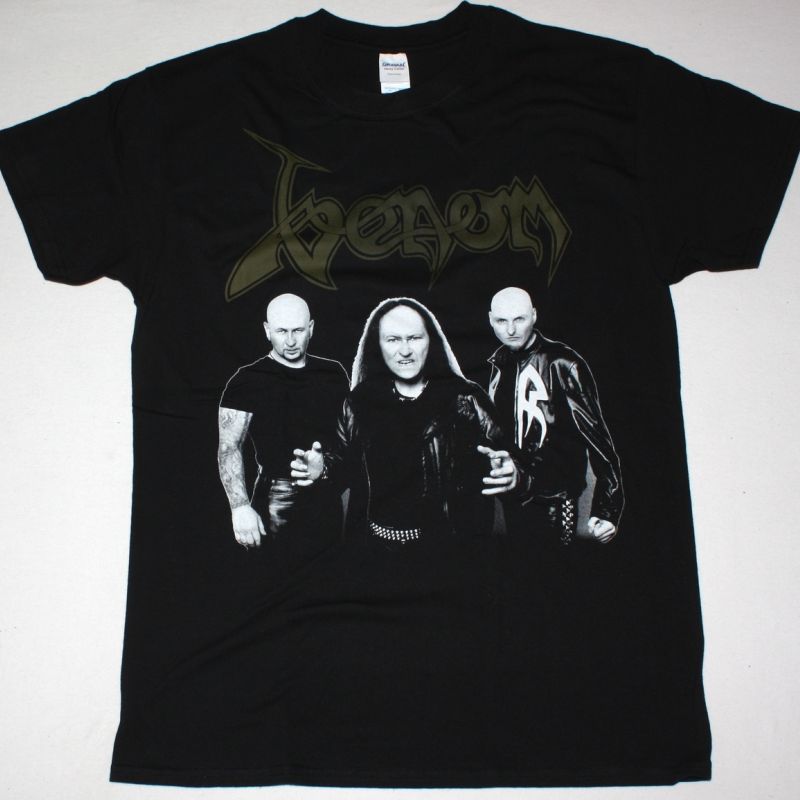 VENOM PHOTO BAND NEW BLACK T-SHIRT