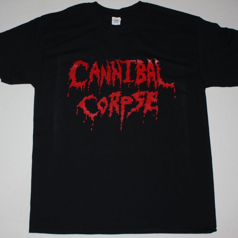 CANNIBAL CORPSE LOGO NEW BLACK T-SHIRT