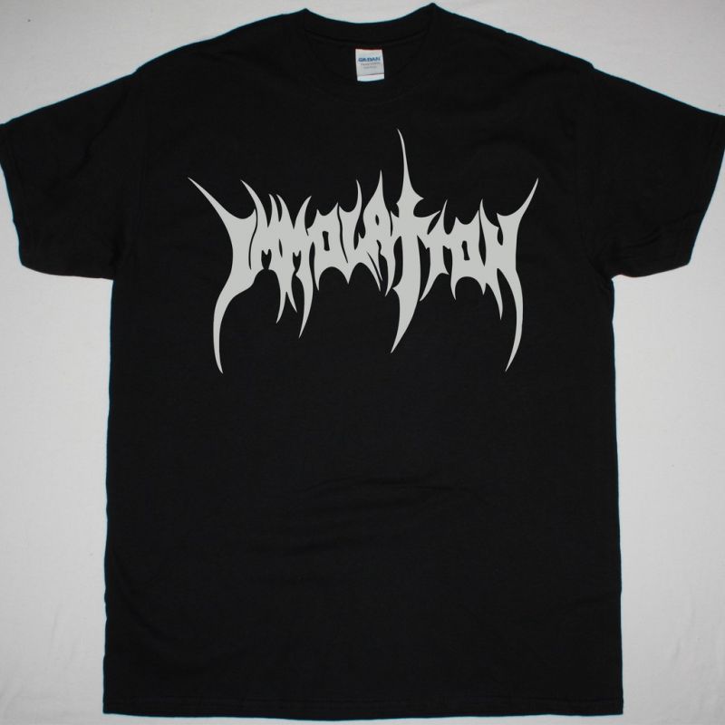 IMMOLATION LOGO NEW BLACK T-SHIRT