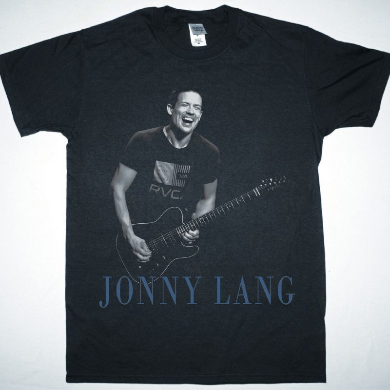 JONNY LANG SHIRT NEW BLACK T-SHIRT