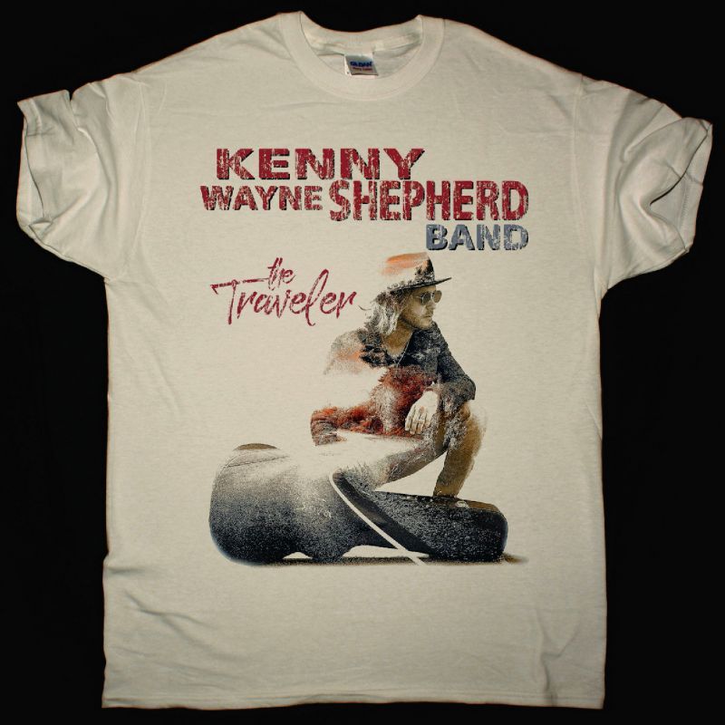 KENNY WAYNE SHEPHERD THE TRAVELER NEW NATURAL T-SHIRT