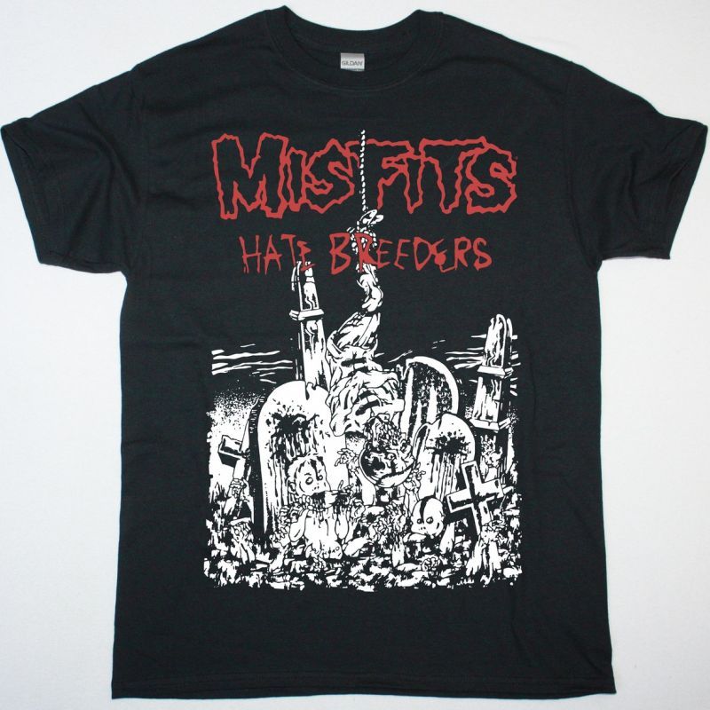 MISFITS HATEBREEDERS NEW BLACK T SHIRT