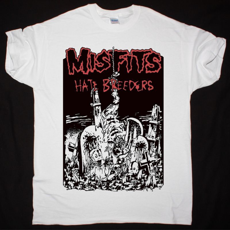 MISFITS HATEBREEDERS NEW WHITE T-SHIRT