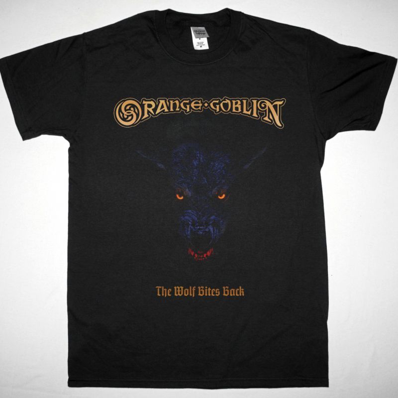 ORANGE GOBLIN THE WOLF BITES BACK NEW BLACK T-SHIRT
