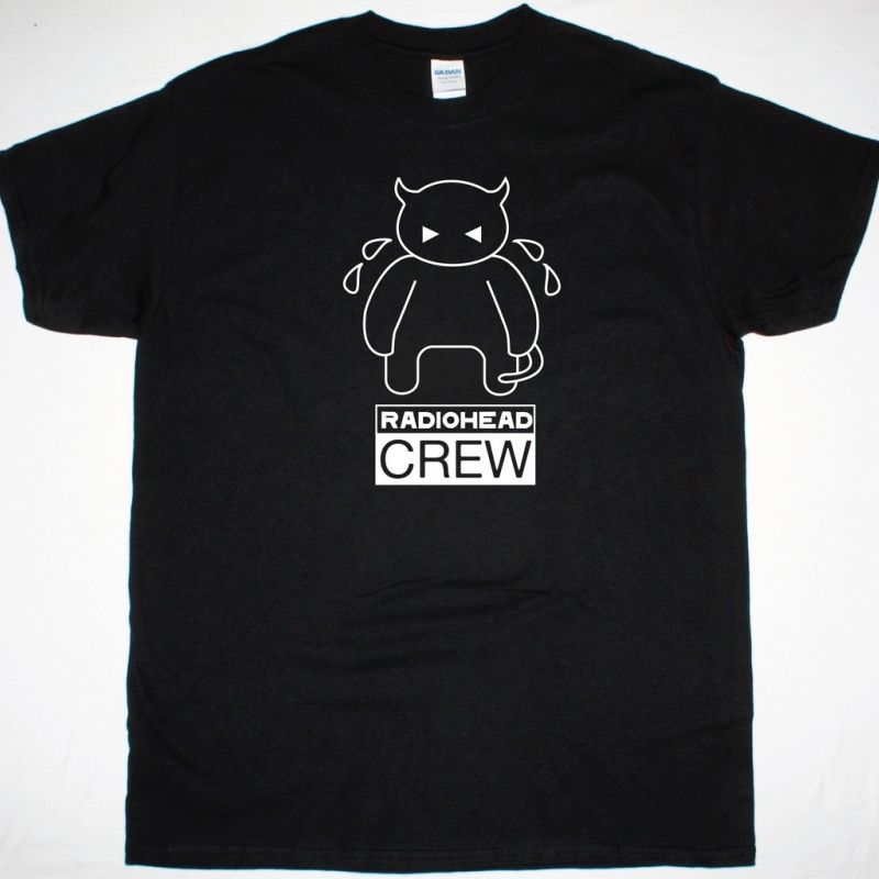 RADIOHEAD MINOTAUR AMNESIAC CREW NEW BLACK T-SHIRT