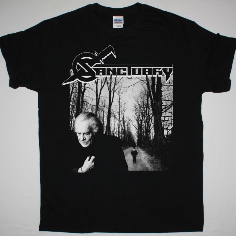 SANCTUARY INTO THE MIRROR BLACK NEW BLACK T-SHIRT