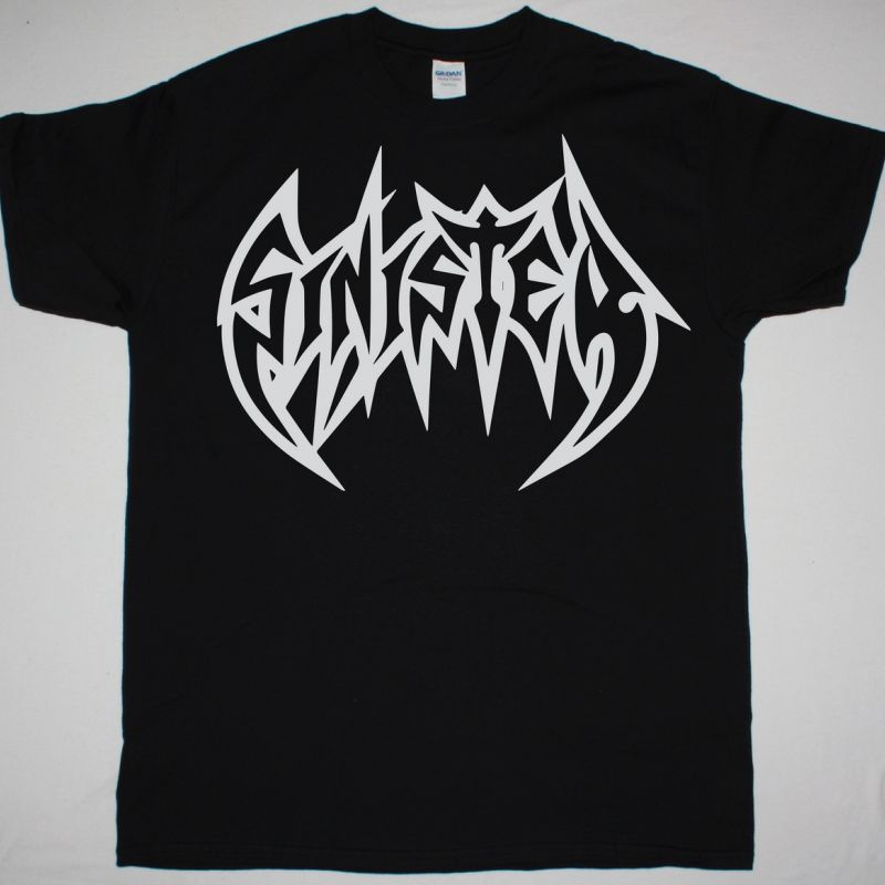 SINISTER LOGO NEW BLACK T-SHIRT