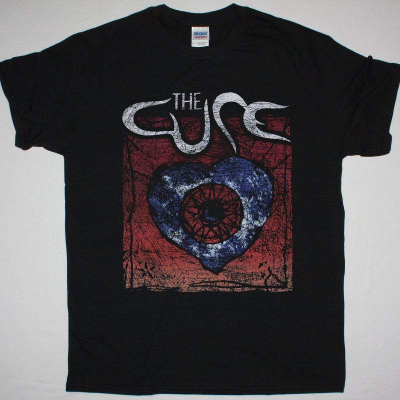 THE CURE FRIDAY I'M IN LOVE NEW BLACK T SHIRT