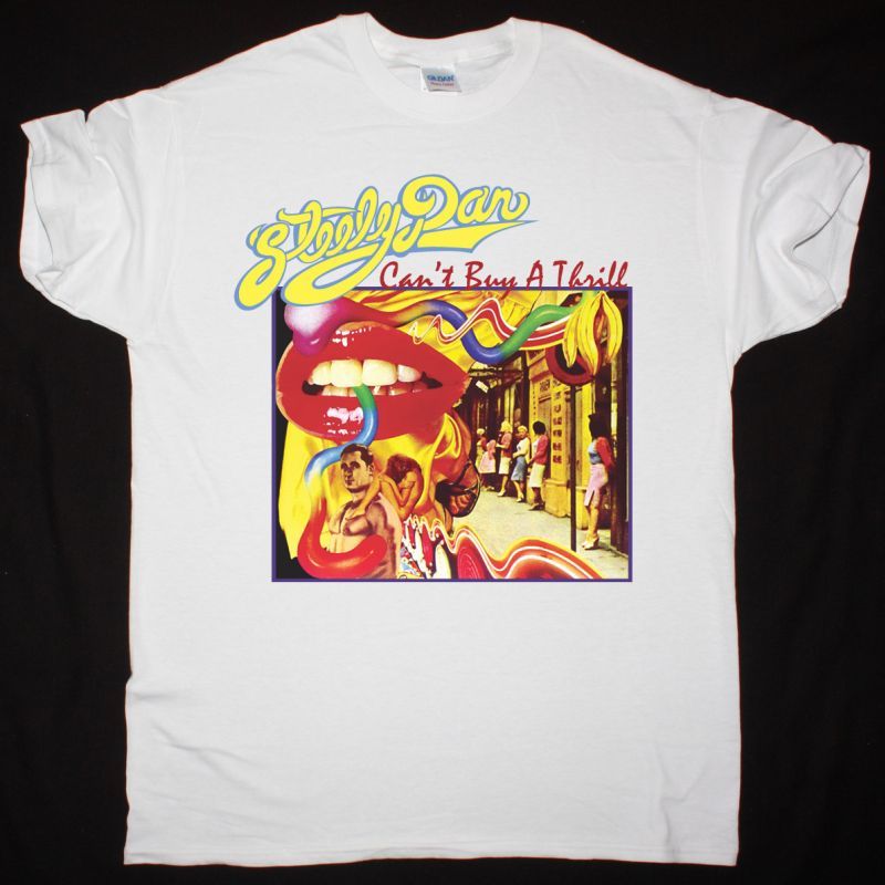 STEELY DAN CAN'T BUY A THRILL 1972 NEW WHITE T SHIRT