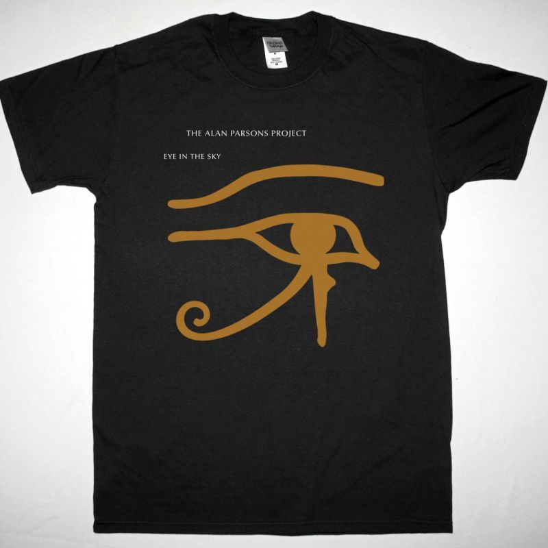 THE ALAN PARSONS PROJECT EYE IN THE SKY 1982 NEW BLACK T-SHIRT