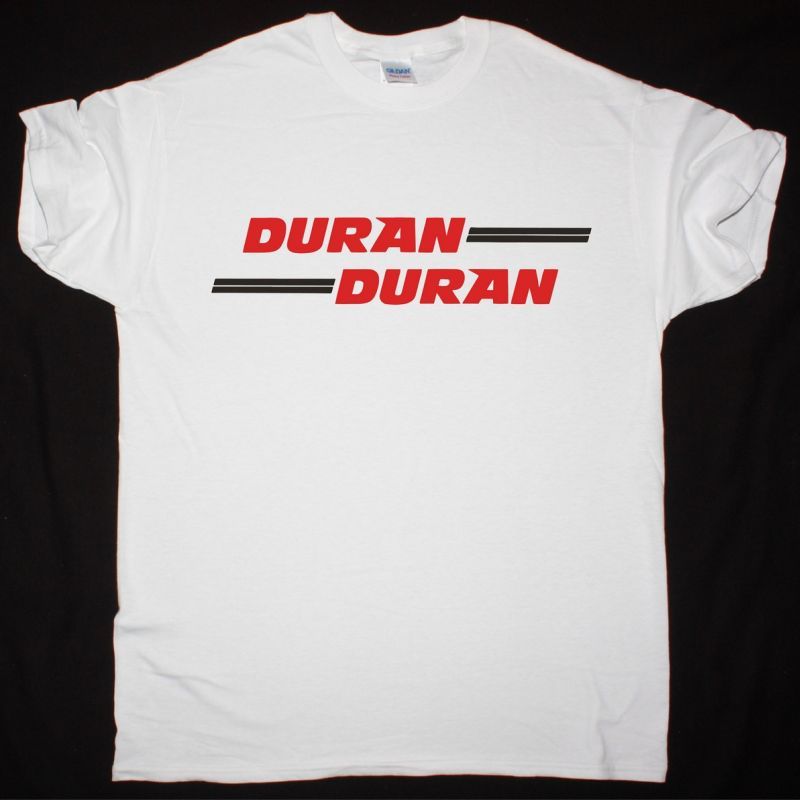 DURAN DURAN 1981 LOGO NEW WHITE T-SHIRT