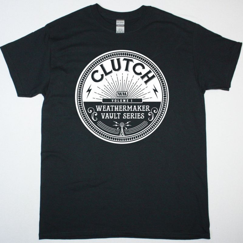 CLUTCH WEATHERMAKER VAULT SERIES VOL 1 NEW BLACK T-SHIRT