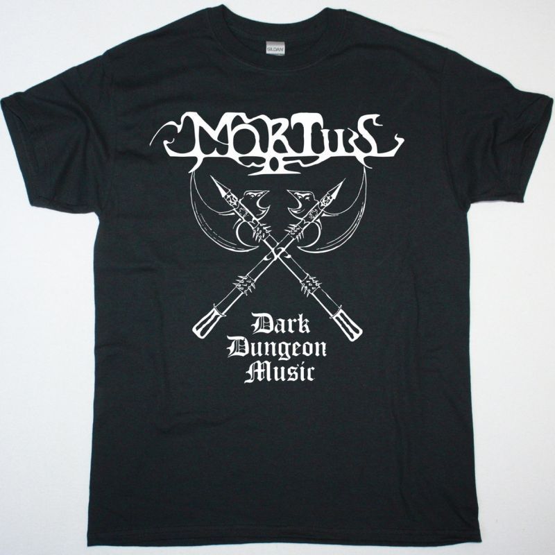 MORTIIS DARK DUNGEON MUSIC NEW BLACK T-SHIRT