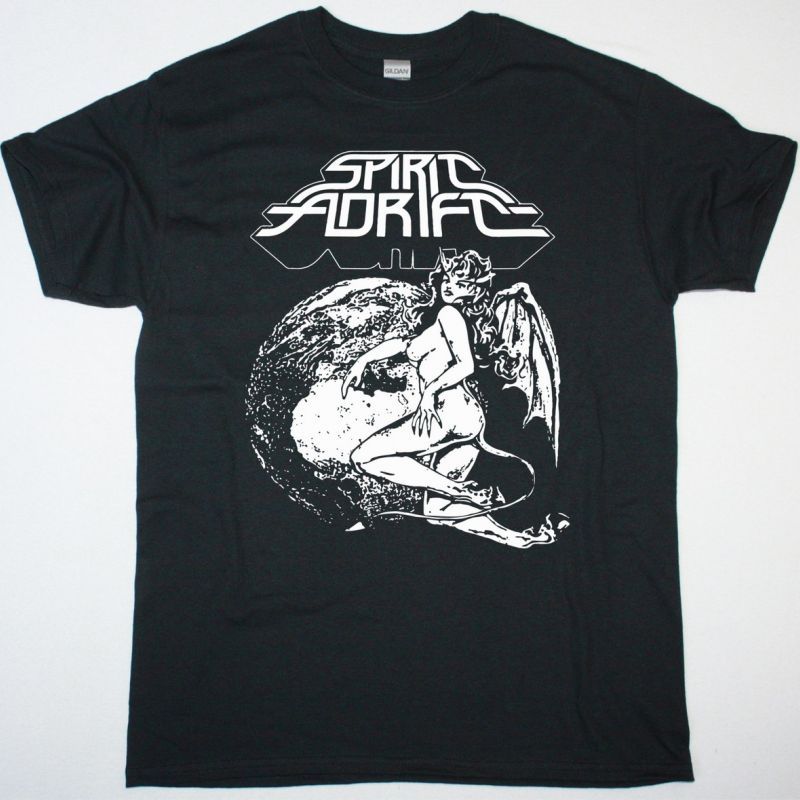 SPIRIT ADRIFT DEMON WOMAN NEW BLACK T-SHIRT