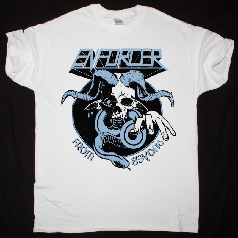 ENFORCER FROM BEYOND NEW WHITE T SHIRT