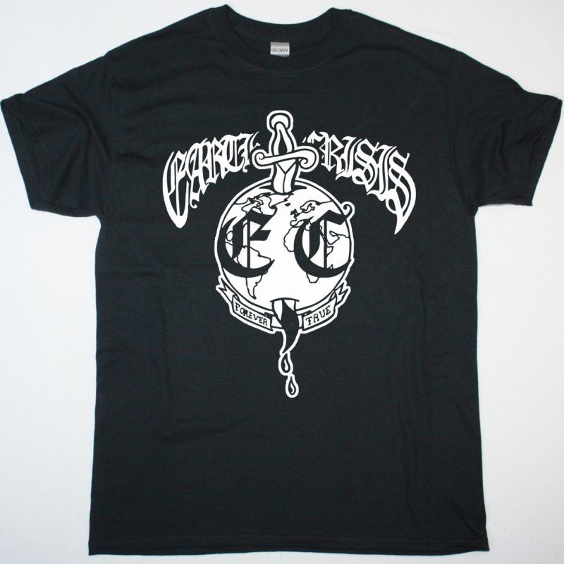EARTH CRISIS FOREVER TRUE NEW BLACK T-SHIRT