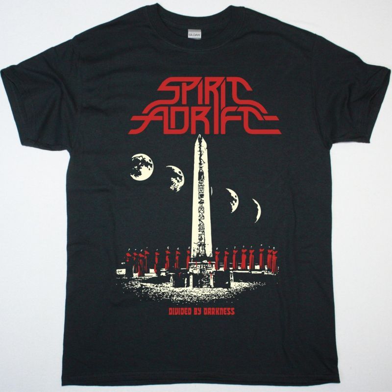 SPIRIT ADRIFT DIVIDED BY DARKNESS NEW BLACK T-SHIRT