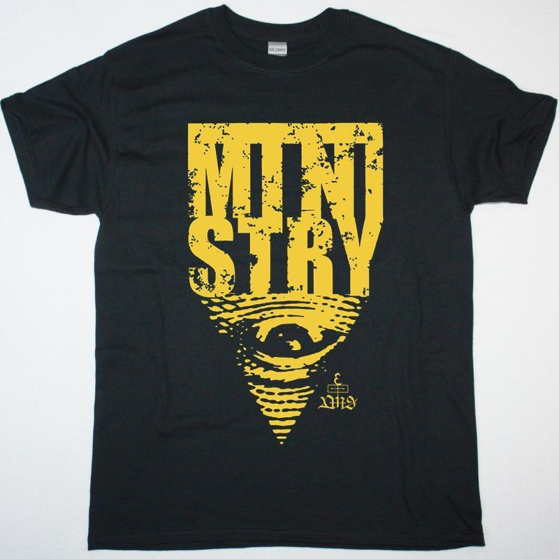 MINISTRY INVERSION NEW BLACK T-SHIRT