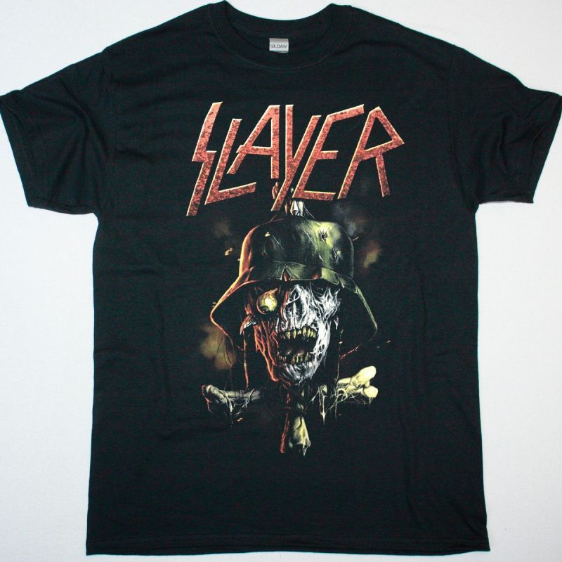 SLAYER SOLDIER CROSS NEW BLACK T-SHIRT
