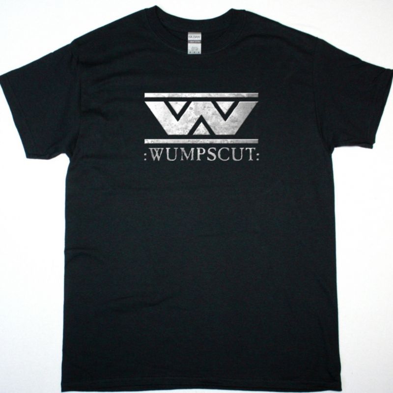 WUMPSCUT LOGO NEW BLACK T-SHIRT
