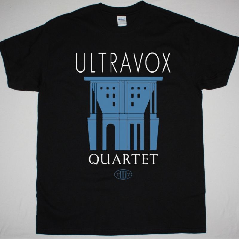 ULTRAVOX QUARTET NEW BLACK T SHIRT