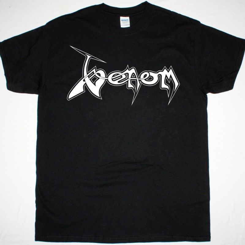 VENOM LOGO NEW BLACK T-SHIRT