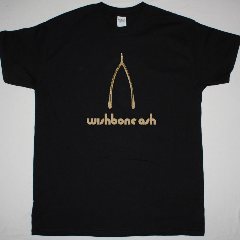 WISHBONE ASH WISHBONE NEW BLACK T SHIRT