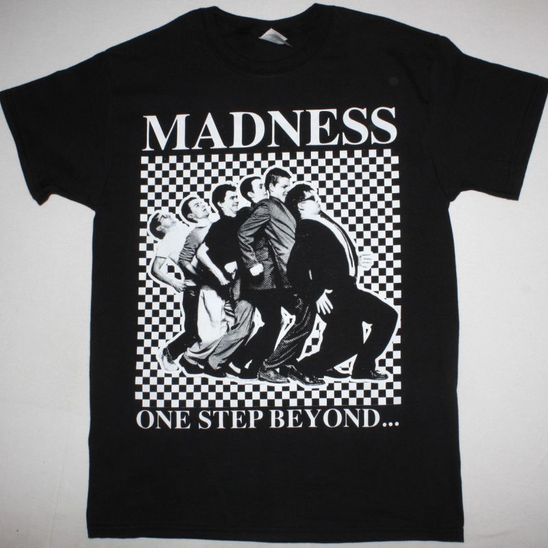 MADNESS ONE STEP BEYOND BLACK T SHIRT