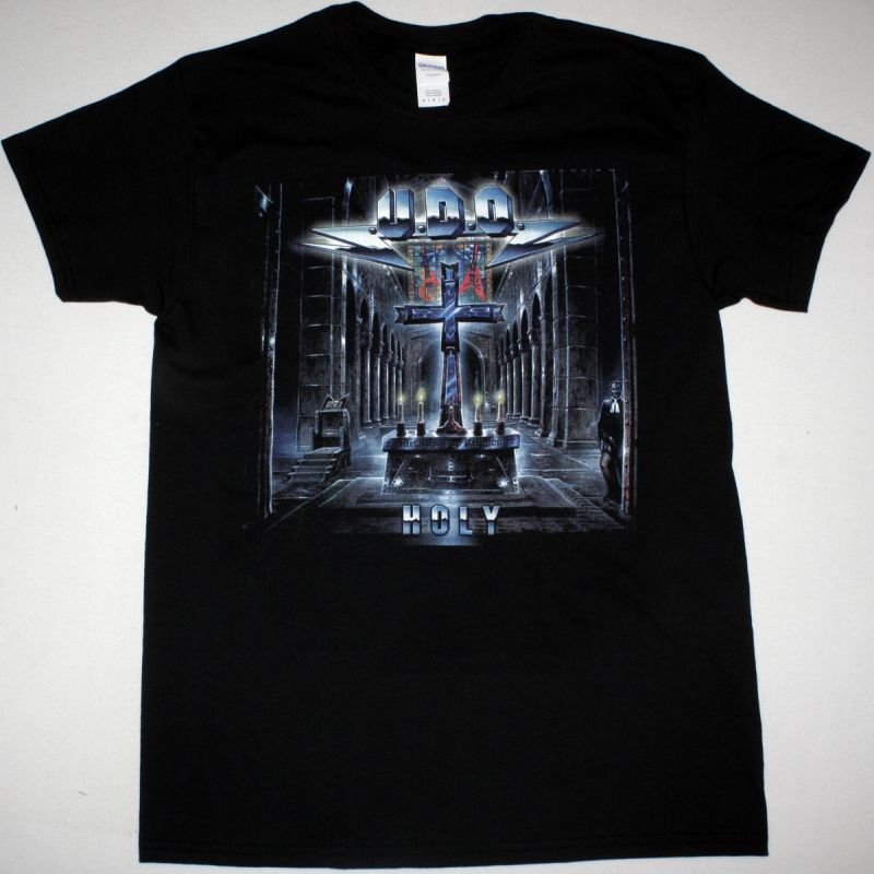 U.D.O. HOLY NEW BLACK T-SHIRT