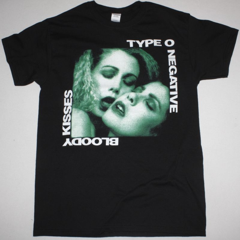 TYPE O NEGATIVE BLOODY KISSES NEW BLACK T-SHIRT