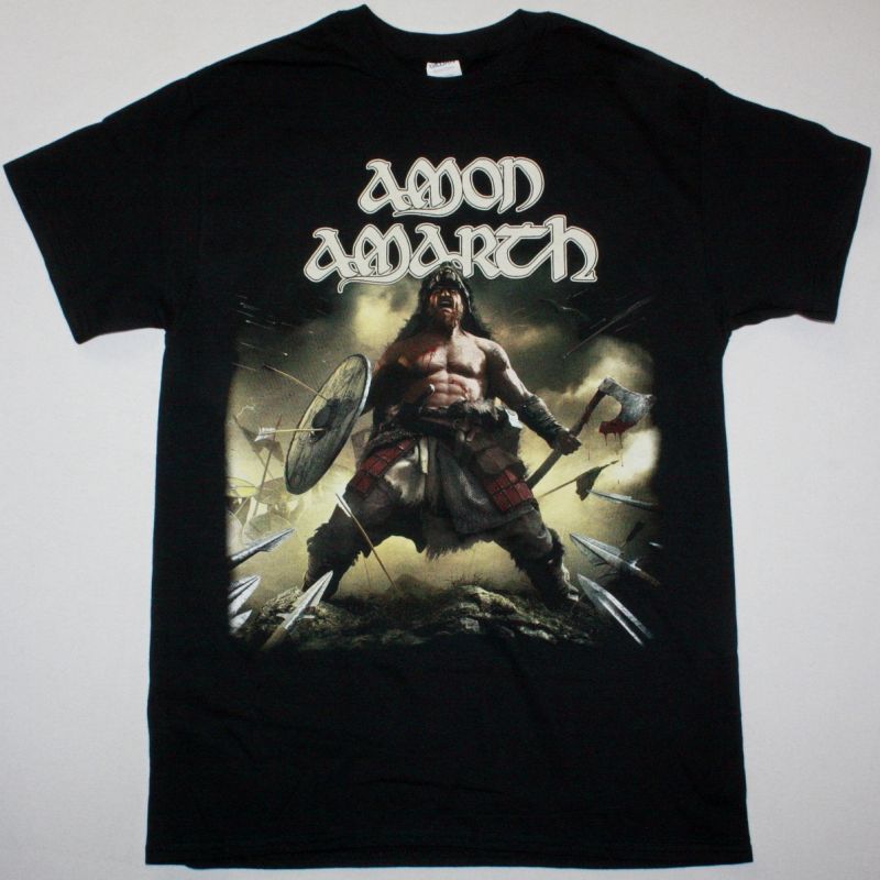 AMON AMARTH BERSERKER NEW BLACK T-SHIRT