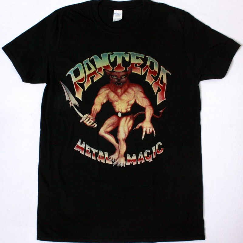 PANTERA METAL MAGIC NEW BLACK T-SHIRT